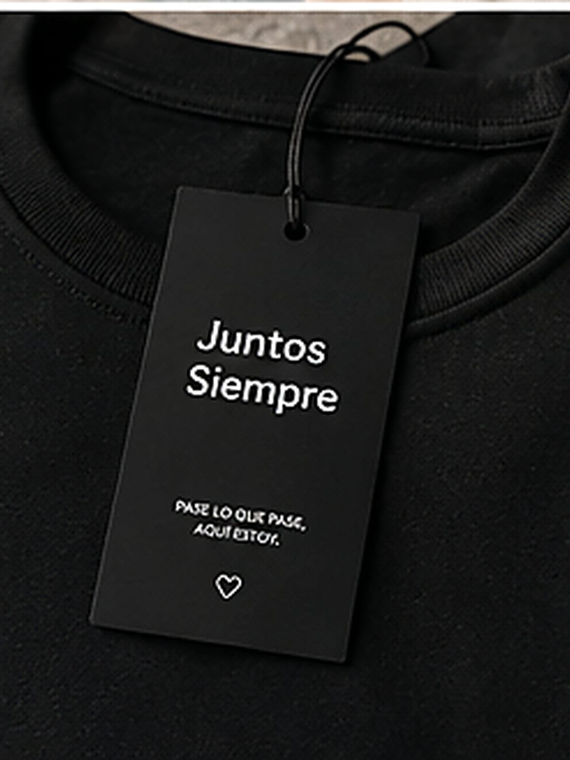 Regalo de la marca con una tarjeta
